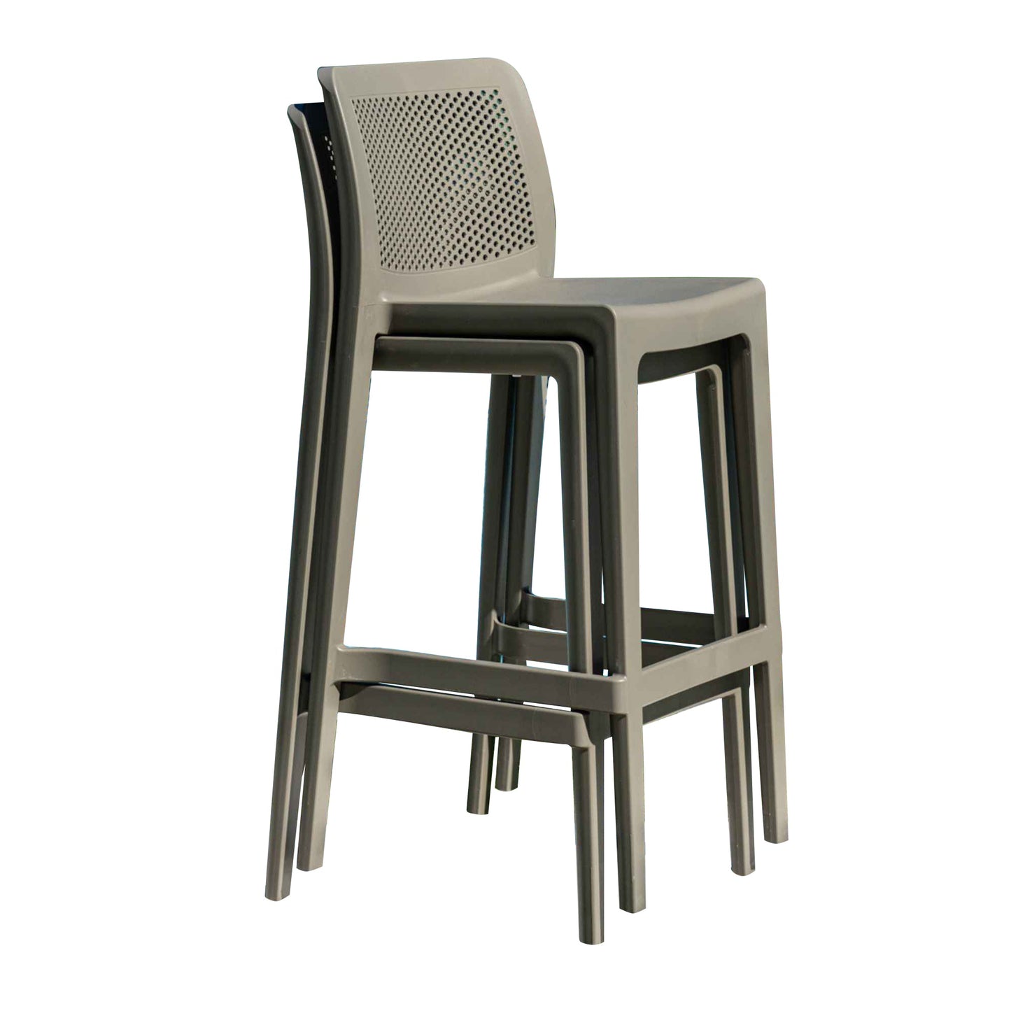 Lisa Set of 2 Barstools - Cappucino