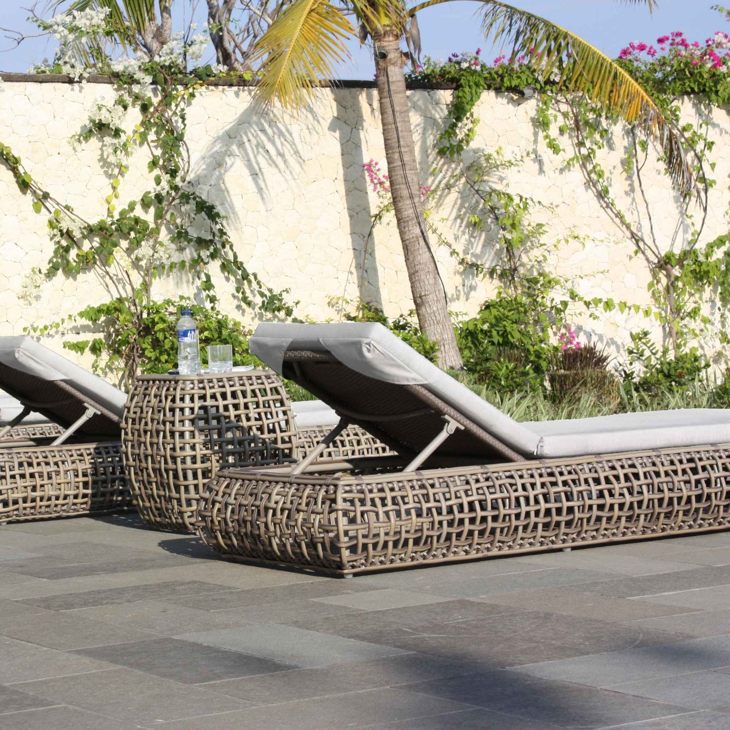Dynasty Chaise Lounger with Sunbrella Cushion