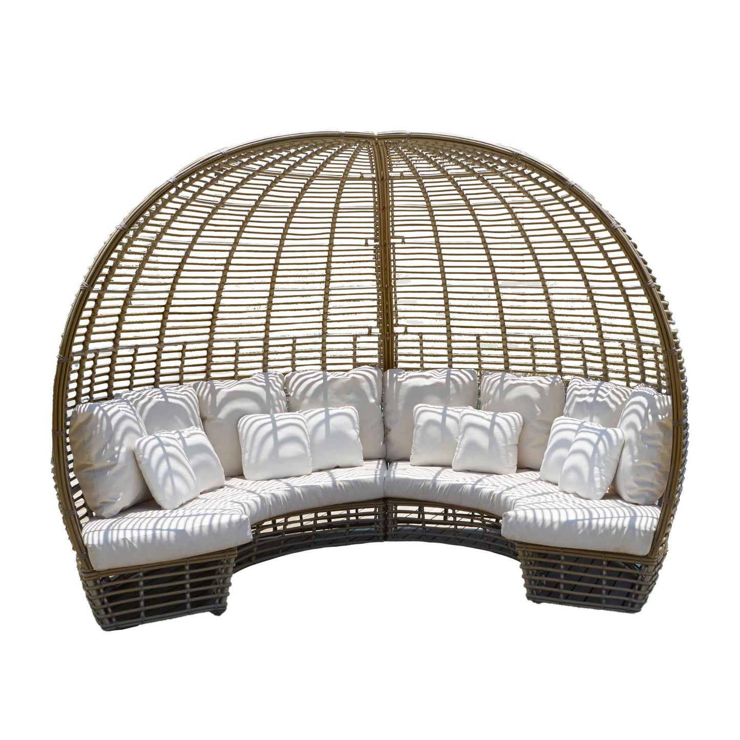 Nexus Daybed with Table and Sunbrella Cushions