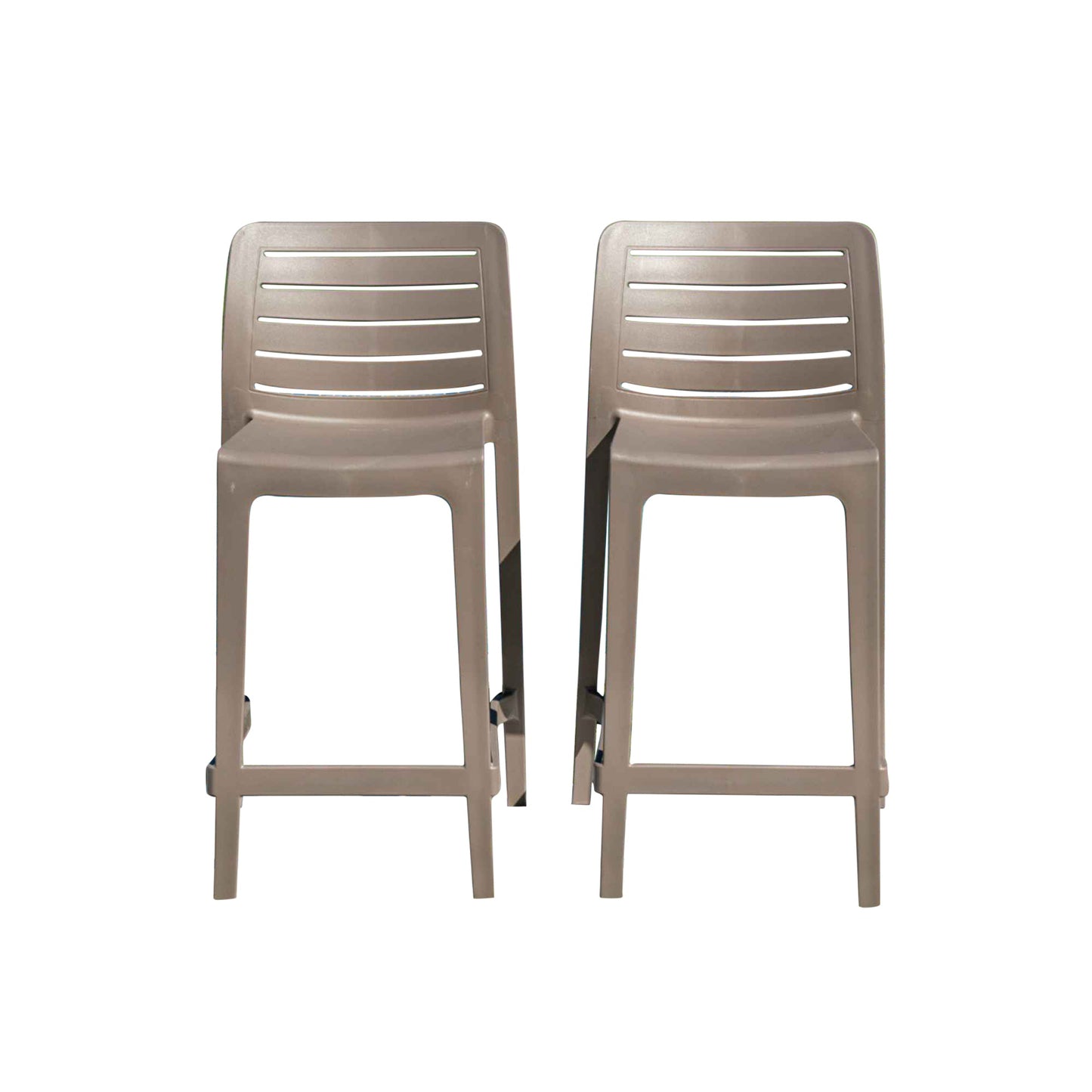 Leva Set of 2 Counterstools - Cappucino