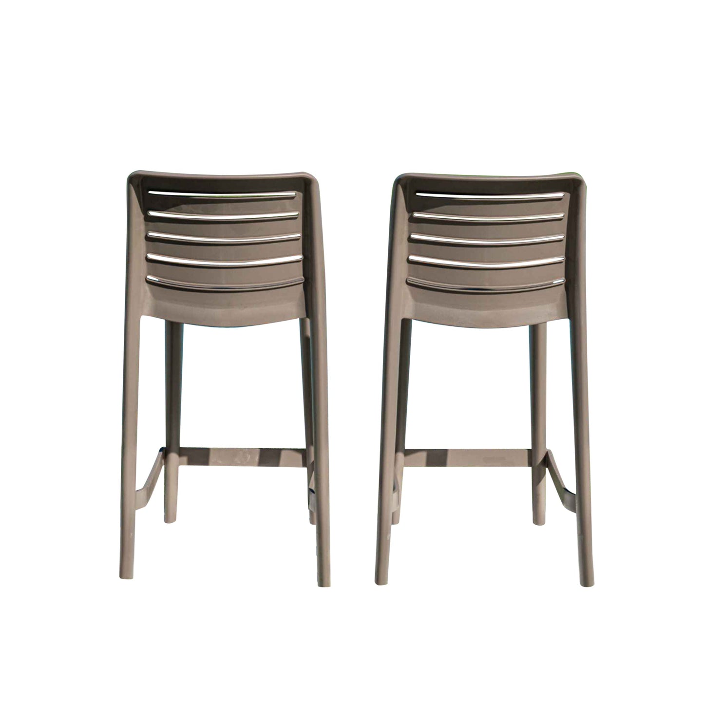 Leva Set of 2 Counterstools - Cappucino